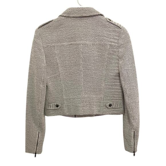 Banana Republic Textured Moto Jacket NWT Size 4 | $165 Retail - Picture 5 of 12